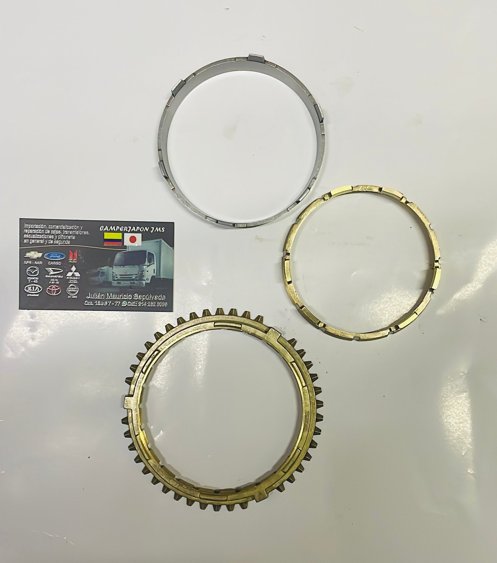 Triple Bronce Caja Aluminio